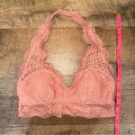 Aerie Lace Halter Bralette in Dusty Rose Pink Photo 5