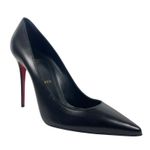 Christian Louboutin  Kate Nappa Leather Pointed Toe Pumps Black Size 39.5 Photo 3
