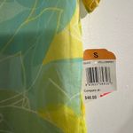 Barbizon Womens Dress Cover Up Gown Maxi Yellow Blue Beach Lined Small NWT Photo 2