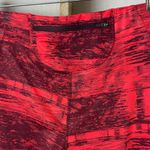 The North Face  Women's M Motus Tight II Red Brushstroke Active Leggings FlashDry Run Photo 5