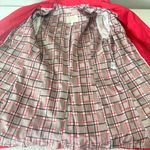 Banana Republic  Womens Red Double Breasted Trench Coat w/Belt 100% Cotton Size M Photo 3