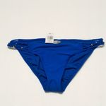 PilyQ New.  Bali blue braided bikini set. L-top/M-bottom Photo 10