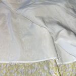 Ann Taylor  NWT Yellow Floral Puff Sleeve Wrap Dress Medium Ruffle‎ Hem Tie Waist Photo 10