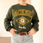 Jerzees Vintage Green Bay Packers Crewneck Sweatshirt Photo 2