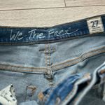 Free People We the Free Released Hem Zip Ankle Skinny Jeans | Blue | 27 Photo 6