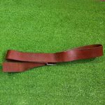 Chico's Brown Cow Leather Belt w/ Buckle Women's Size Large Photo 1