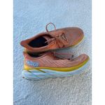 $159 Hoka One One Women's Clifton 8 Sneakers in Sun Baked/Shell Coral Size 9B Orange Photo 1