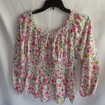 No Boundaries NOBO floral cold shoulder cinched waist Photo 0