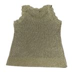 Loft gold sweater tank nwt Photo 3