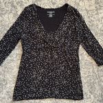 Motherhood Maternity  Nursing Three-Quarter Sleeve Top Photo 0