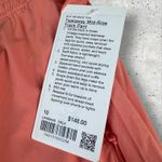 Lululemon  Tearaway Mid Rise Track Pant CRLK Coral Kiss Orange‎ Sz 10 $148 NWT Photo 4