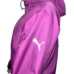 Puma  unisex purple hooded athletic jacket Photo 3