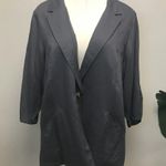 Torrid Studio Linen One Button Lightweight Blazer - Size 4 Photo 2