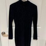 ASOS  dark blue sparkly dress Photo 0