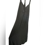 Dakini Gray Stretch Knit Athleisure Tank Dress NWOT Size M Photo 3