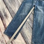 JustFab NWT  Women's Blue Jeans with Rhinestone Accents Straight Leg Photo 8