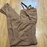 Ee:some Romper Jumpsuit Brown Women’s M Boho Indie Festival Cottage Hobbit Tan Size M Photo 10