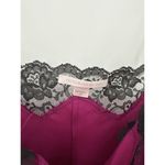 Victoria's Secret  2008 Purple Lace Mini Slip Dress Nightgown Y2k Size Large Photo 9