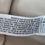 Grey Lab Cream Leather Romper NWT Size Small Cream Faux Leather Short Romper Photo 8