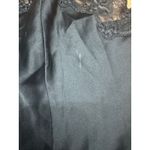 Victoria's Secret Black Lace Trim Slip Dress Lingerie Size Medium Photo 6