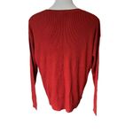 Abound NWT Nordstrom  Pullover Sweater V-Neck , Red Persimmon Photo 1
