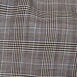 Tibi  Cooper Wool Silk Mini Trouser Skirt Preppy Houndstooth Plaid Fall Luxury Photo 6