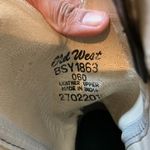 Old West  Women's Black & Tan Leather Western Cowboy Boots‎ Photo 8