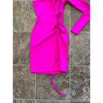 SKIMS  Lace Up Mini Dress Fuchsia Size XS Photo 5