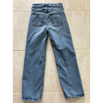 Old Navy Jeans Womens 2 Blue Extra High Rise Wide Leg Jean Distressed Photo 4