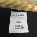 Old Navy Ruffle Long Sleeve Black Shift Dress Size XXL Classic Modest Preppy NWT Photo 5