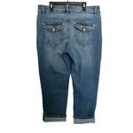 Bandolino  Capri Maddie Straight Leg Jeans Women's 8 Blue Denim Stretch Photo 1