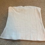 Wild Fable White Knitted Tube Top Photo 0