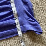 Calia By Carrie Underwood Short Sleeve Ruched Workout Crewneck Shirt Top Small Purple Photo 5