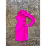 SKIMS  Lace Up Mini Dress Fuchsia Size XS Photo 3