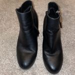 Apt. 9 -  ankle booties faux leather black zippers tall size 9 Photo 1