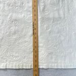 Jones New York  Signature White Linen Paisley Embroidered Button Front Shirt L‎ Photo 7