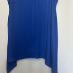 Apt. 9  Women's Sleeveless Size‎ 0X Royal Blue Sleeveless Chiffon Blouse Flowy Photo 3