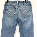 Ariat  Womens REAL Straight Leg Jean Size 29 Western Rodeo Cowgirl Photo 6