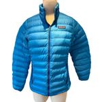 Patagonia Down Sweater Insulated Jacket Packable Puffer Small Blue Photo 0