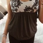 Lululemon Floral Tank With Built In Bra Photo 0