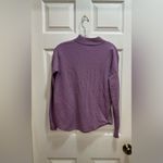Madewell  Ashbury Mock Neck Sweater Lilac Purple Merino Wool Alpaca Size XXS Photo 1