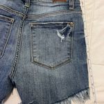 Judy Blue Panama High Rise Trucker Shorts Photo 4