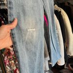 Tommy Hilfiger Vintage 90s  light wash distressed relaxed fit low rise jeans Photo 7