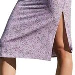 Brandy Melville John Galt Phoebe Floral Midi Skirt One Size Lavender Slit Girly Photo 1