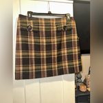 Michael Kors NWOT  Wool Plaid Mini Skirt Photo 2
