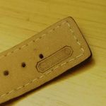 Coach Watch 0221 Swiss Quartz Stainless Square Face Watch Multicolor Leather Photo 9