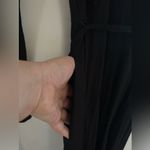 Boden maxi ankle length black maxi dress with pockets and long sleeves. Si… Size 4 Photo 6