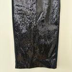 Camila Coelho New  Venning Sequin Maxi Skirt in Black Size XS Photo 6