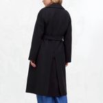 Madewell Double-Breasted Trench Coat – True Black – XXS – NWT Photo 1