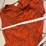 Monsoon Elegant Red and Gray tie waist side pockets Women's Dress Photo 8